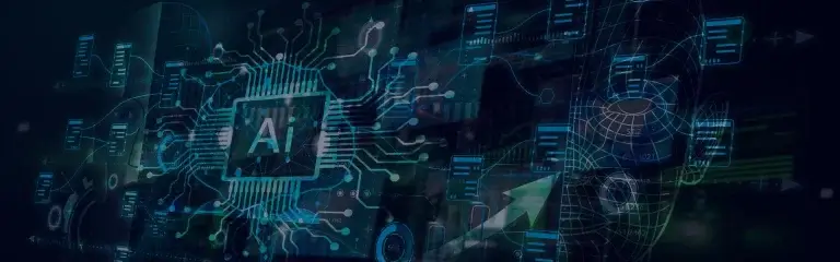 Artificial Intelligence Header - Ortecha Solutions (no donut)